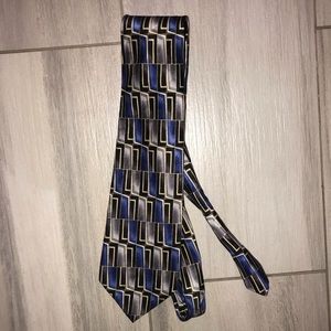 🔥 Blue and gray Pierre Cardin tie